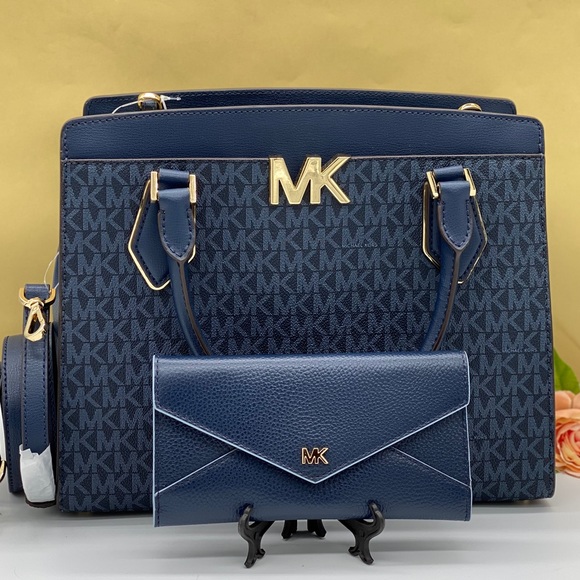 MICHAEL KORS MOTT LG SATCHEL CROSSBODY & WALLET - Picture 5 of 16